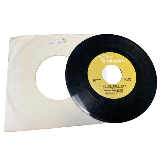 Verve Forecast Vinyl 45 RPM: Friend & Lover - Time On Your Side / Reach Out Of T - Picture 1 of 3